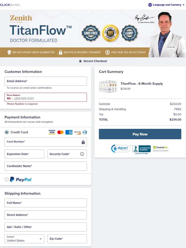 Titan Flow Buy Online